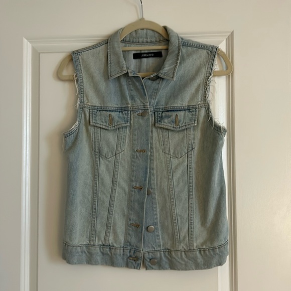 NWOT J Brand Denim Vest - Picture 1 of 3